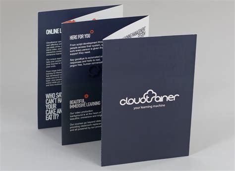 Folded Leaflet Printing & Fulfliment | Design & Print