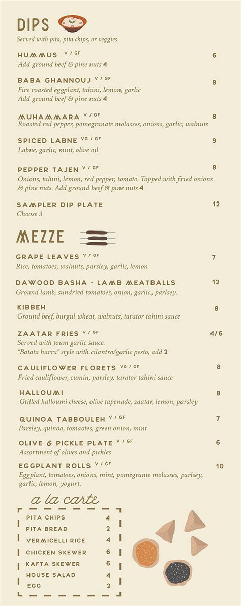 Laziz Kitchen menu – SLC menu