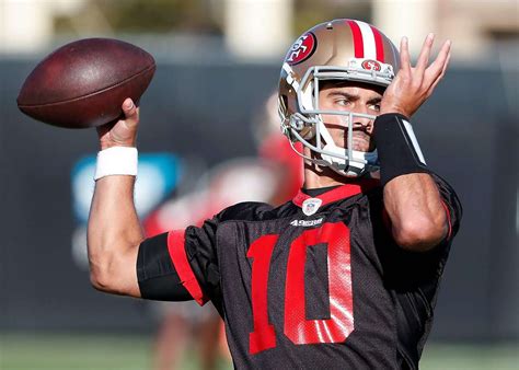 Jimmy Garoppolo will feel at home in 49ers’ starting debut