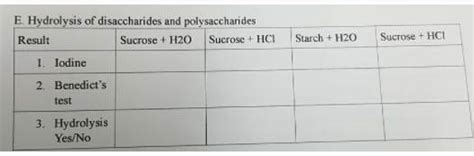 (Solved) - Hydrolysis of disaccharides and polysaccharides. Hydrolysis of... (1 Answer ...