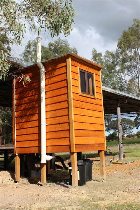 Our latest Outhouse build - Complete with compost ... - Water Wally