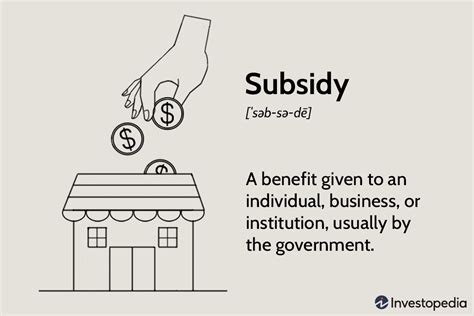 Subsidies: Definition, How They Work, Pros and Cons