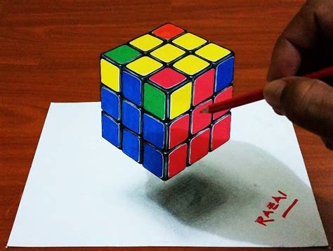 Rubiks Cube - Drawing Skill