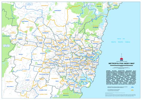 Sydney Subway Map - ToursMaps.com