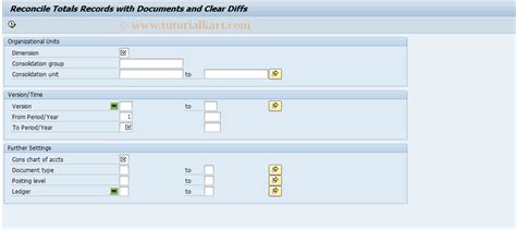 CX5J2 SAP Tcode : Reconcile/Update Totals-Jrnl Entries Transaction Code