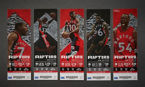 Toronto Raptors 2015-16 Season Ticket Package on Behance