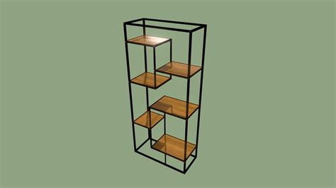 Low Poly Book Shelf - Download Free 3D model by Vigneshwar (@rikki23) [aa06bfe] - Sketchfab