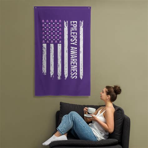 Epilepsy Awareness Flag – The Awareness Store