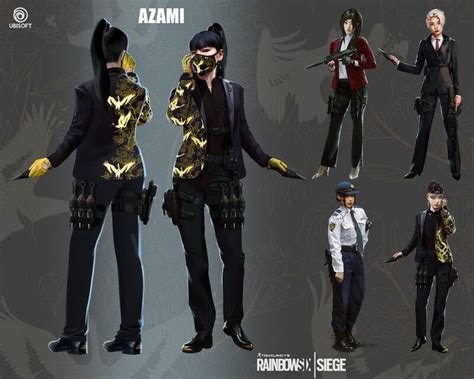 ArtStation - Rainbow Six Siege - Azami in 2022 | Rainbow six siege art ...