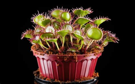 Premium AI Image | Attractive Venus Flytrap Isolated On White Background