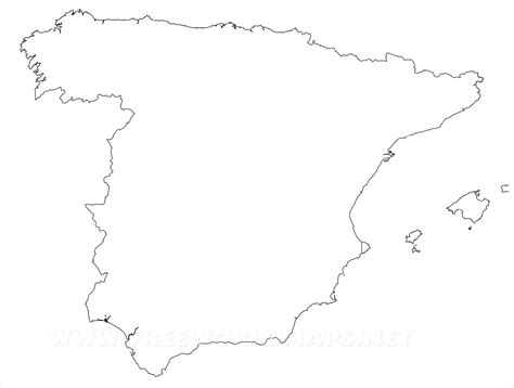 Spain Political Map