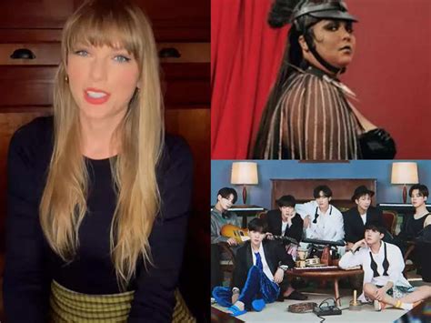 Grammy Awards 2023: Taylor Swift, Lizzo, BTS react to nominations ...