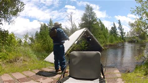 Kayaker Escapes Floating Bog in Hayward Wisconsin - YouTube