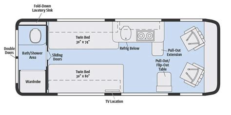 2017 Winnebago Travato Floor Plans | Floor Roma