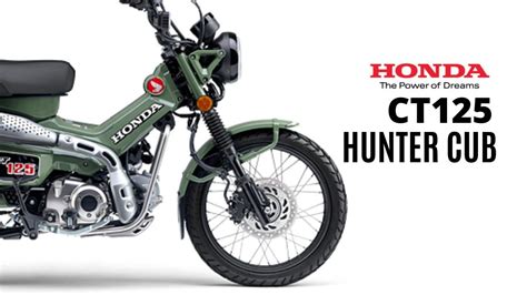 2022 Honda CT125 Hunter Cub (aka CT125 Trail): Price, New Color, Specs ...