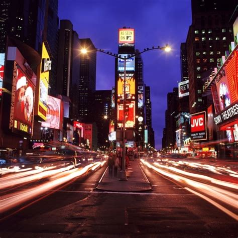 500x500 new york, times square, night city 500x500 Resolution Wallpaper, HD City 4K Wallpapers ...