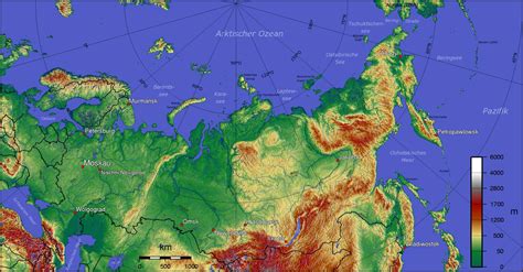 East Siberian Uplands Map