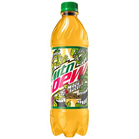 Mountain Dew, Maui Burst, Dew With A Blast Of Pineapple Flavor ...