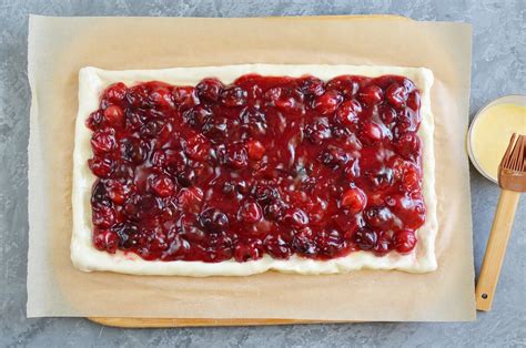 Easy Cherry Puff Pastry Tart Recipe - Cook.me Recipes