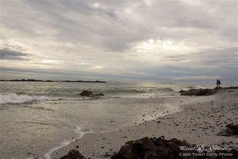 A cloudy beach sunset | Cape Town Daily Photo