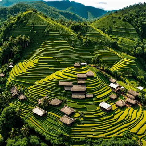 mindoro mangyan culture and weaving in birds eye view - AI Generated ...