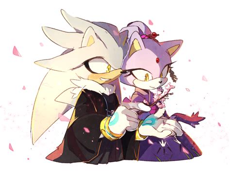 silver and blaze - Silver the Hedgehog Fan Art (44347041) - Fanpop