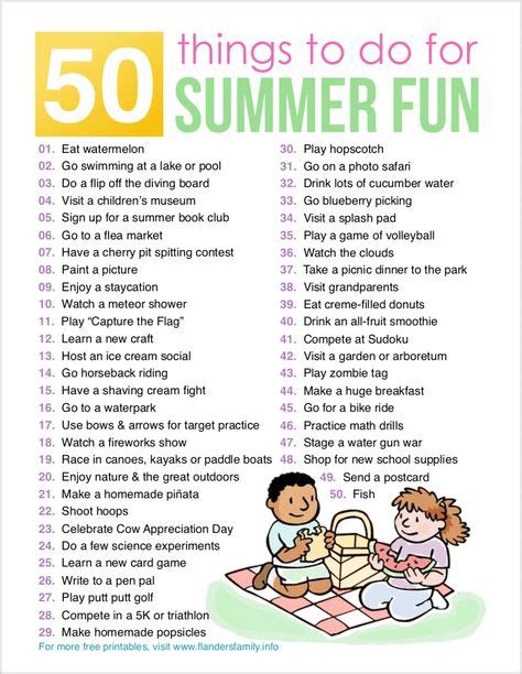 20 Fun | Summer Sun and Fun ideas | summer fun, summer, summer activities