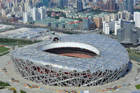 Bird's Nest Stadium for the 2008 Beijing Olympics. Weiwei since regrets designing it, because of ...