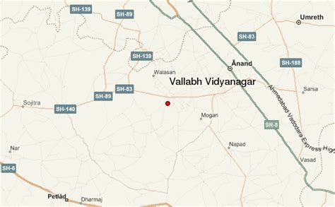 Vallabh Vidyanagar Location Guide