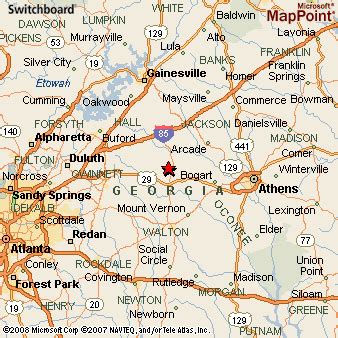 Where is Winder, Georgia? see area map & more