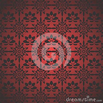 Maroon Pattern Wallpaper Stock Illustration - Image: 63977571