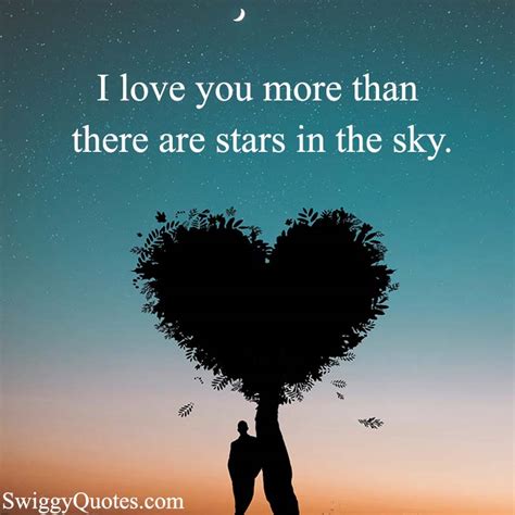 10 Romantic Love Quotes About Stars in The Sky - Swiggy Quotes