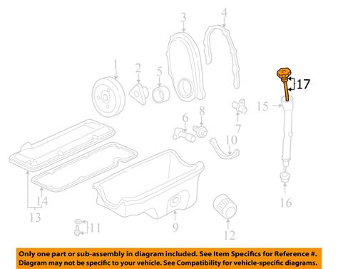 CHEVY CAVALIER PONTIAC SUNFIRE 2.2 ENGINE OIL DIPSTICK NEW OEM GM 24577248