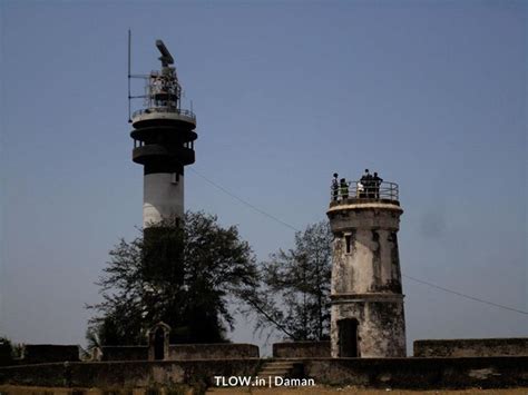 2 Portuguese churches and a light house: Moti Daman ~ The Land of Wanderlust