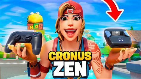 Usé el CRONUS ZEN en FORTNITE y ¿vale la pena? - YouTube