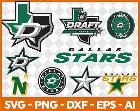 DALLAS STARS NHL SVG ,SVG Files For Silhouette, Files For Cricut, SVG ...