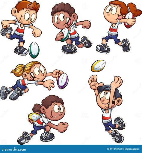 Clipart Rugby Cartoons