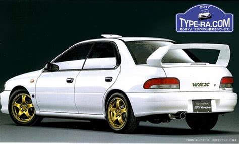 Impreza Type RA specs - Impreza WRX Owners Club