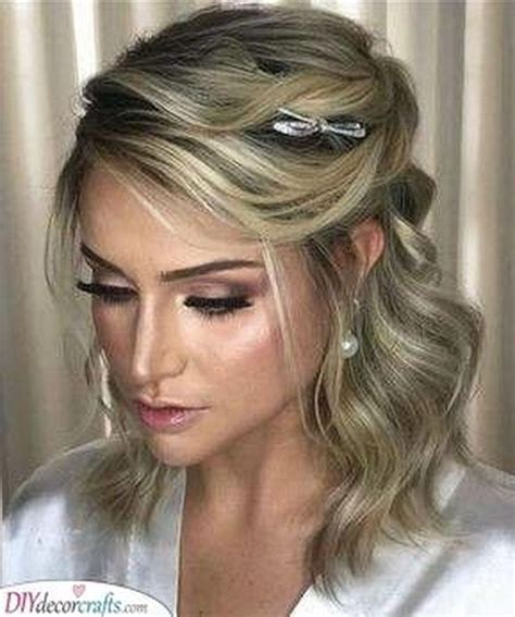 Más de 30 mejores ideas de peinados de boda para cabello medio largo #peinado… en 2020 ...