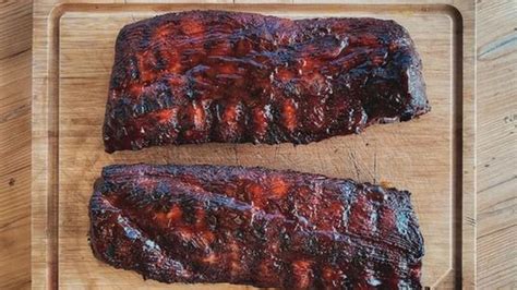 TEXAS STYLE Smoked Baby Back Ribs recipe