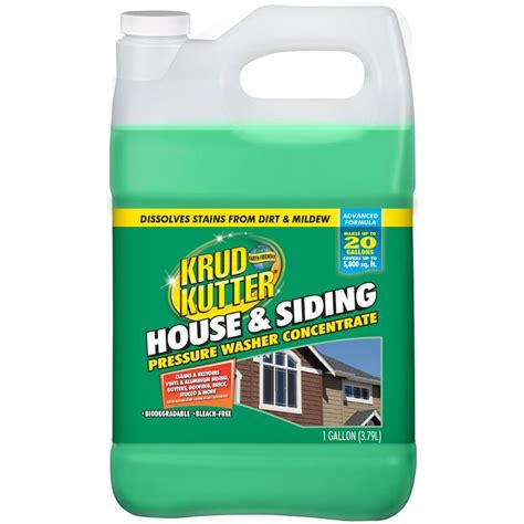 Krud Kutter 1-Gallon House And Siding Pressure Washer Cleaner at Lowes.com