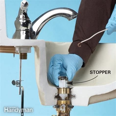 Unclog a Bathroom Sink Without Chemicals | Family Handyman