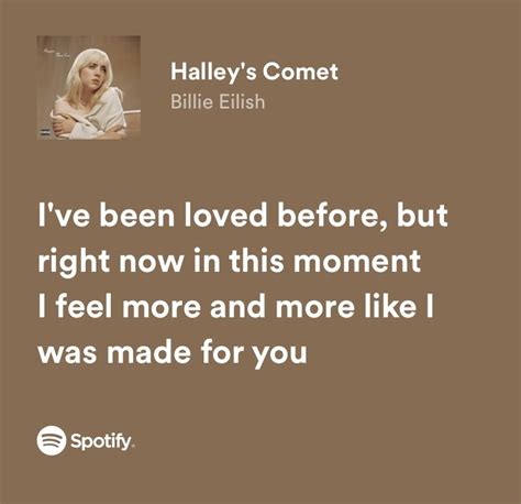 Billie Eilish Halley’s Comet Lyrics | Billie eilish, Billie, Lyrics