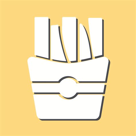 Fries Vector Icon 21443451 Vector Art at Vecteezy