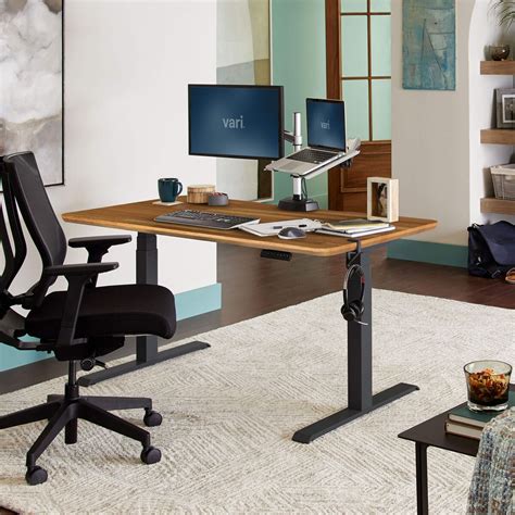 Electric Standing Desk 60x30 | Sit-to-Stand Adjustable Desk | Vari®