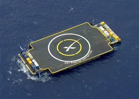 spacex - How close did the landed first stage of the Falcon 9 get to ...