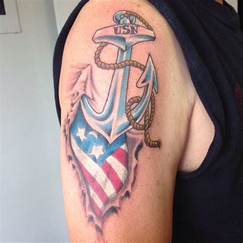 43 Popular Anchor Tattoos: Designs, Meanings, And More. | Anchor ...