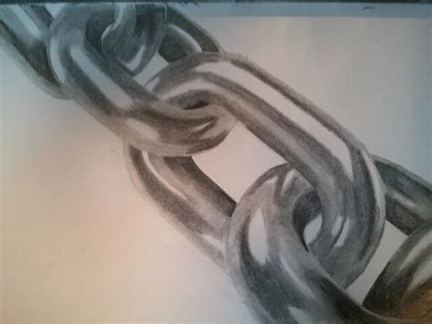 Pencil Drawing Of A Chain by RyanLKirk on DeviantArt