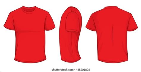 Tshirt Polo-red Yellow Black-model Stock Vector Illustration Of Vector, Fashion: 10160569 ...