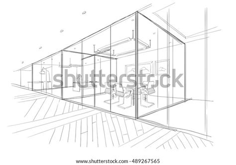 Workplace Illustration Stock Vector (Royalty Free) 489267565 | Shutterstock